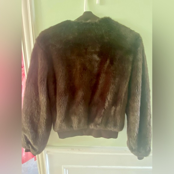 Marciano brown fur jacket!!! - Picture 2 of 4